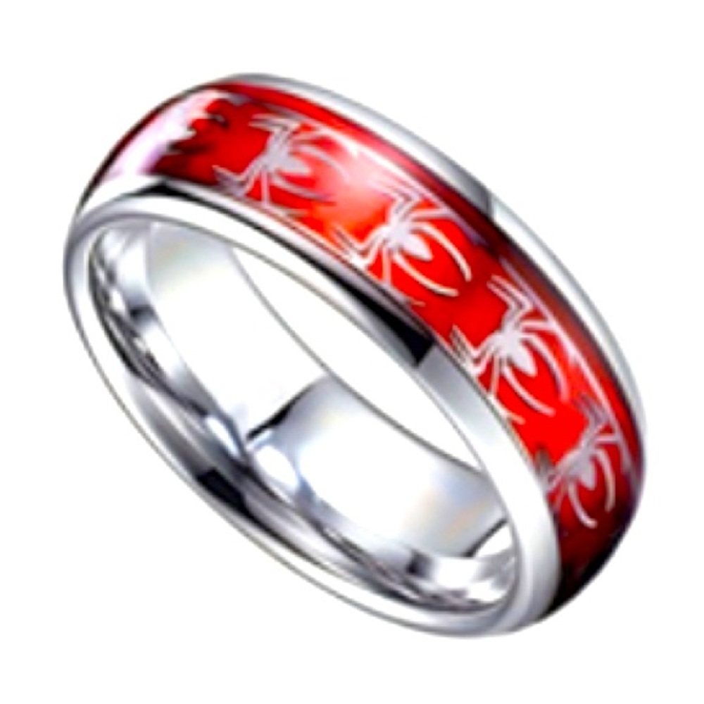 Spider-Man ring stainless steel